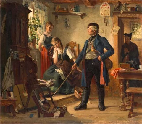 Ferdinand Brütt — Die verräterische Studie