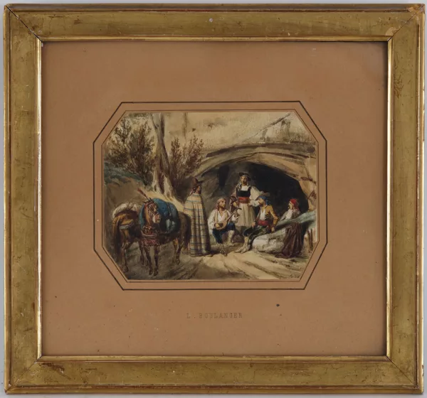 Louis Boulanger — La halte