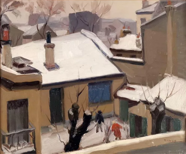 Jules-Émile Zingg — Effets de neige