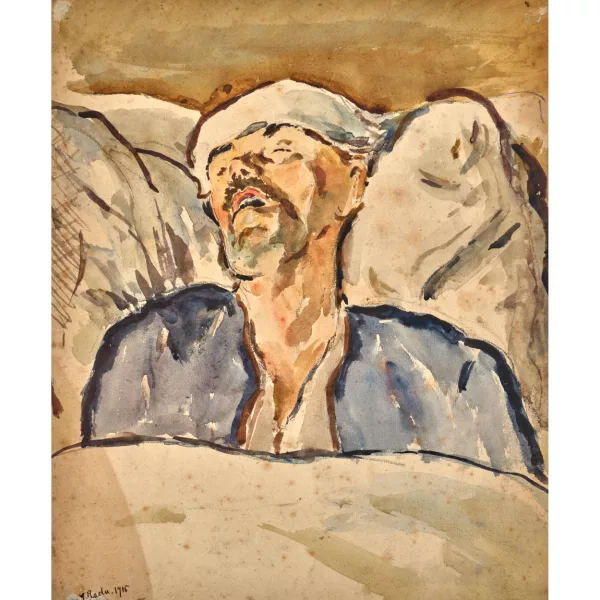 Vlastimil Rada — Nemocny (Le malade)