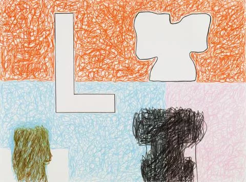 Jonathan Lasker — Untitled