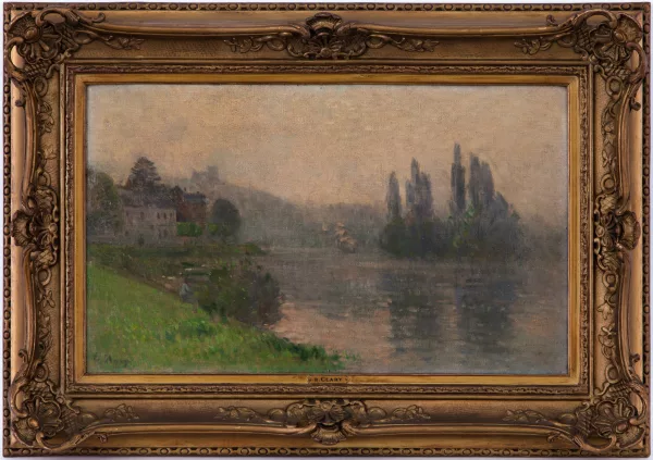 Eugène Clary — Paysage fluvial