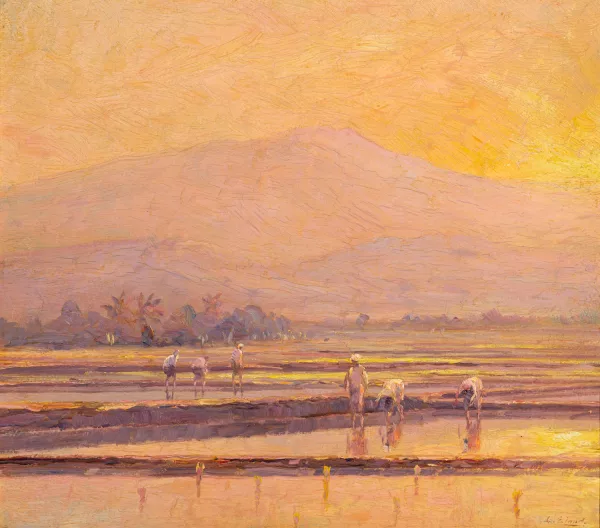 Leo Eland — Paysage indonésien