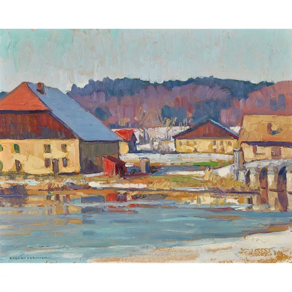 Robert Fernier — "Embâcle du Drugeon à Dommartin".