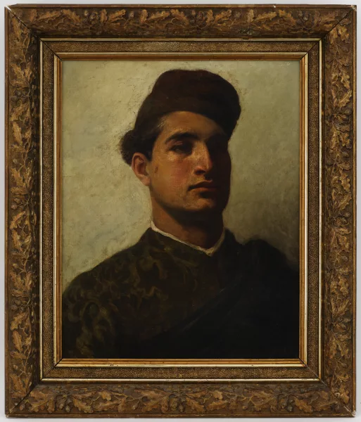 Joseph Lindon Smith — Portrait d'homme au tarbouche