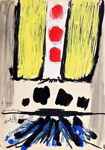 Hsiao Chin — Sans titre, 1959