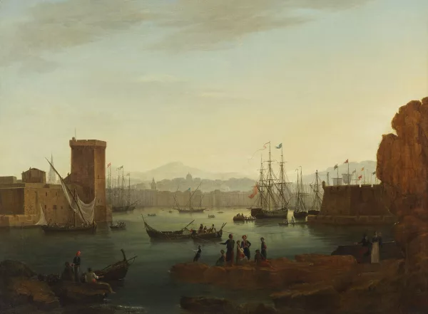 Jean-Paul Constans — Entrée du port de Marseille