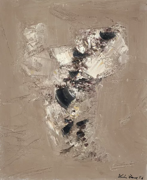 Léon Zack — Composition, 1956