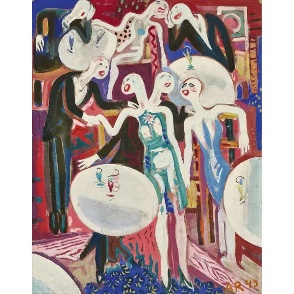 Anton Räderscheidt — Au club de danse