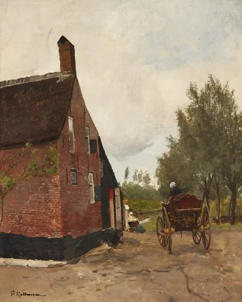 Friedrich Kallmorgen — Holländisches Bauernhaus