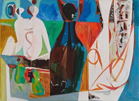 Curth Georg Becker — Schwarze und weisse Figuren / Tutenchamun