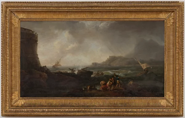 Adrien Manglard — Naufrage pendant la tempête,