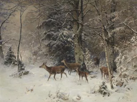 Julius Arthur Thiele — Winterlandschaft
