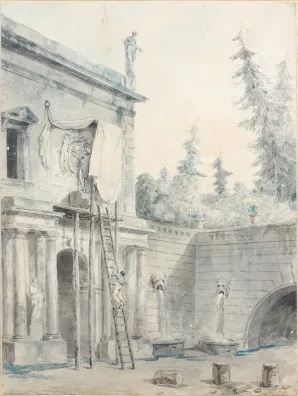 Hubert Robert — Paysage architecturé