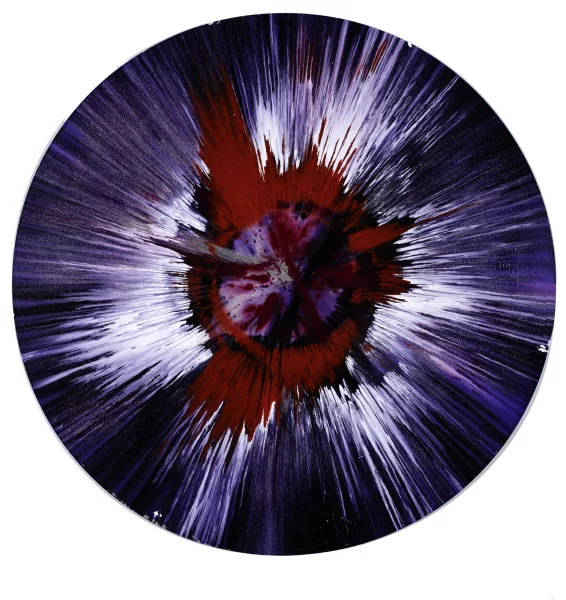 Damien Hirst — Circle Spin Painting, 2009