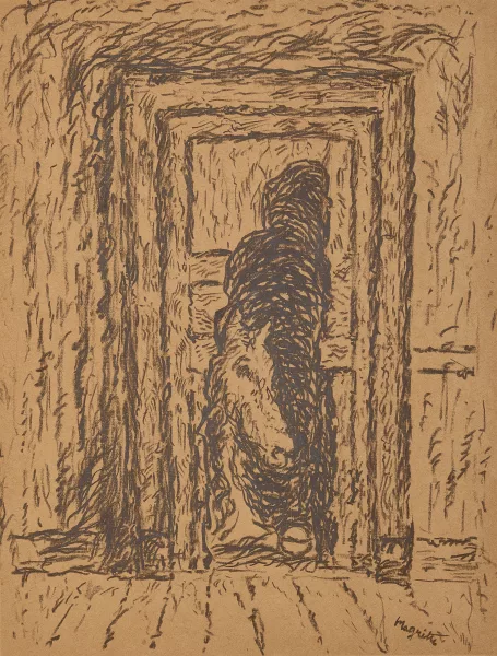 René Magritte — La Porte