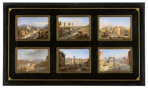 François Vervloet — Zwölf Ansichten von Pompeji