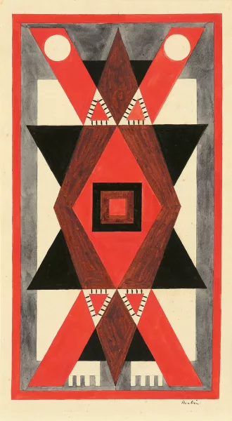 Auguste Herbin — Composition, 1920