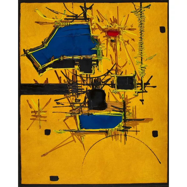 Georges Mathieu — "Mauves".