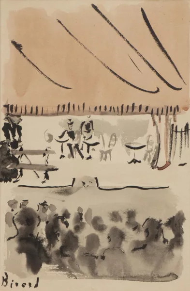 Christian Bérard — Christian BERARD (1902-1949), 'Au théâtre'