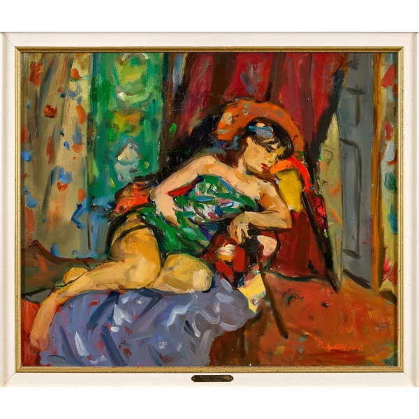 Pierre Cornu — Das schlafende Modell