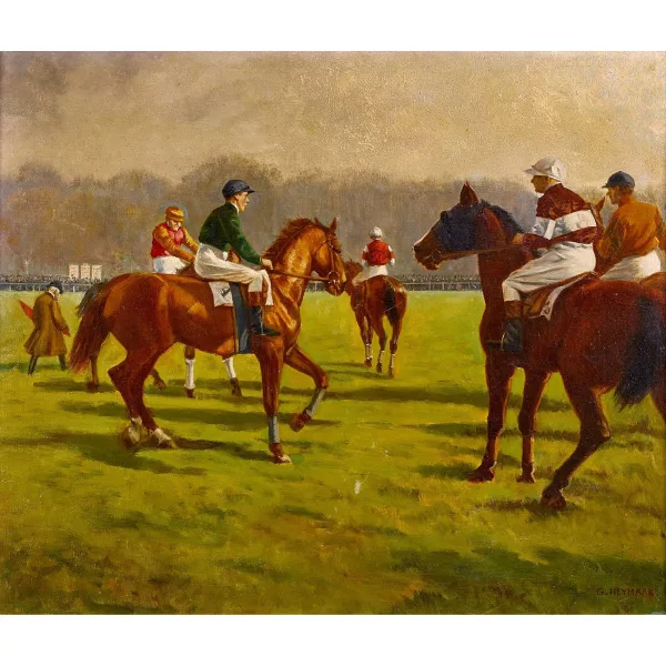 Gustave Neymark — Les jockeys.