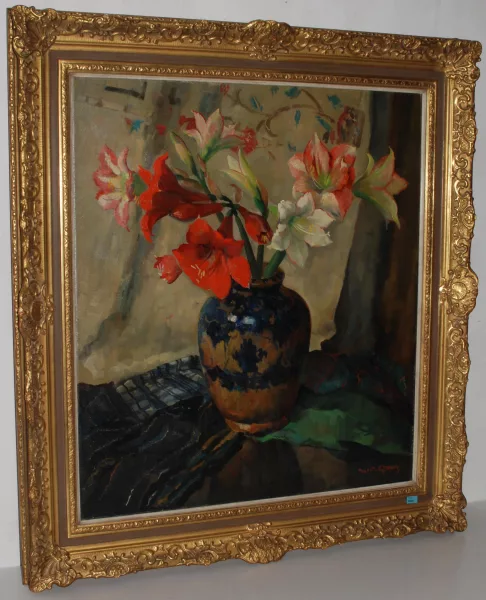 Hendrik Pieter Groen — Stilleben mit Lilien
