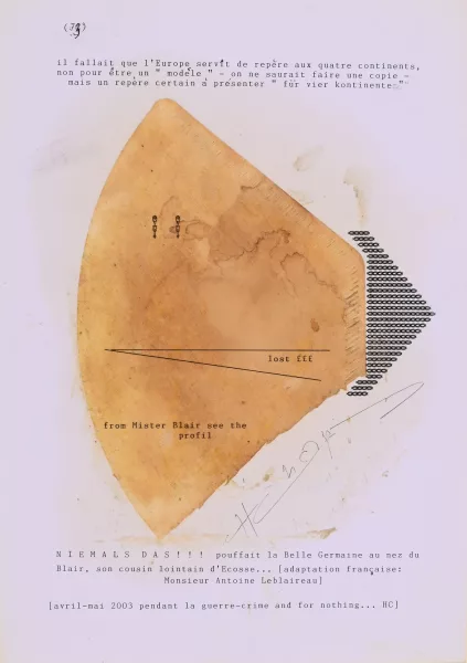 Henri Chopin — Jamais ça !!!, 2003
