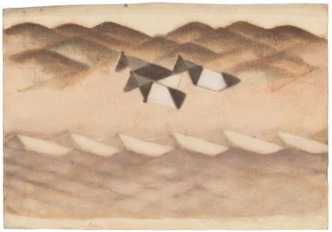Ewald Mataré — Drei Kühe am Meer (Drei Kühe in den Dünen)