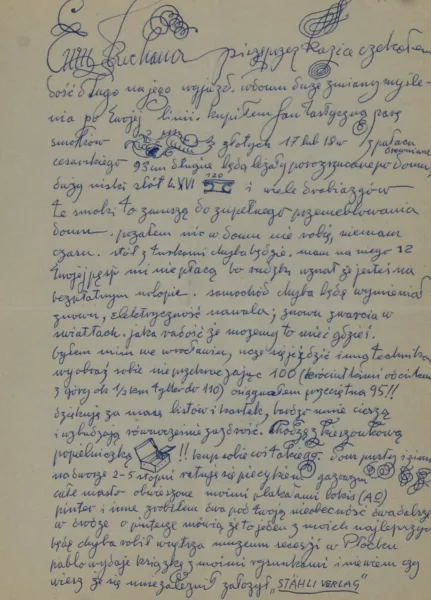 Францишек Старовейский — Sans titre, vers 1970