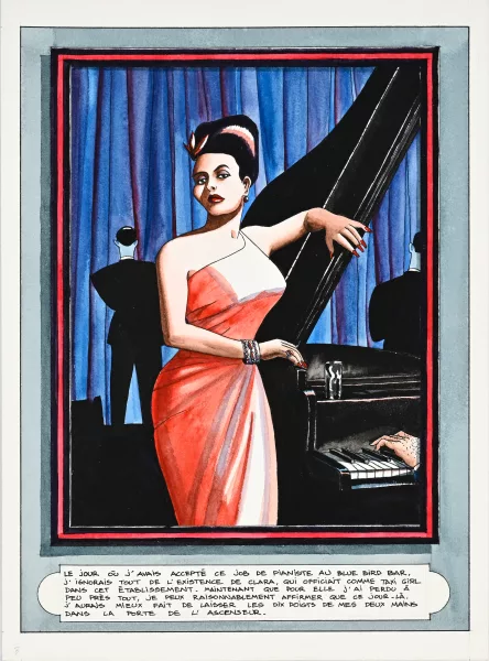 Loustal — Clara, Pl.3, Arrière saison