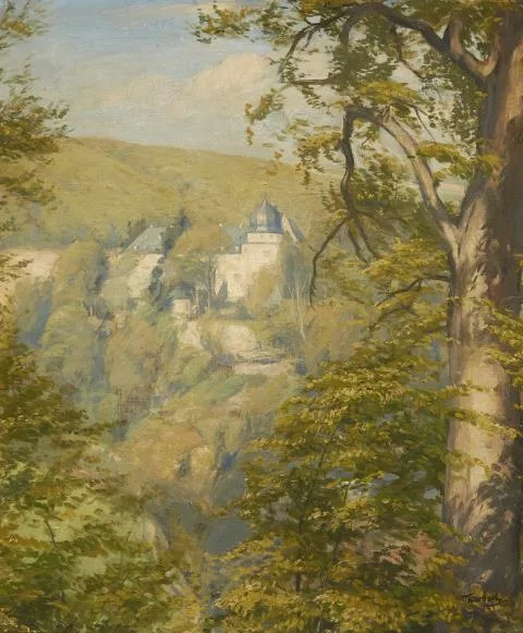 Richard Thierbach — Ansicht von Schloss Stolberg