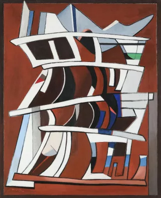 Alberto Magnelli — Violence contenue, 1944