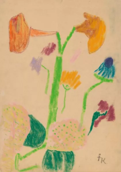 Ida Kerkovius — Nature morte aux fleurs
