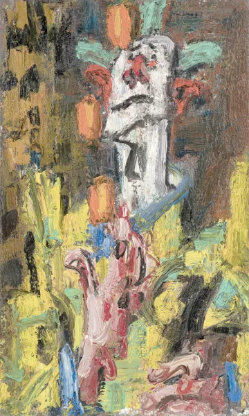 Eugène Paul — Clown jongleur