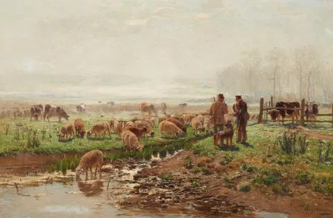 Hugo Mühlig — Schafhirte und Jäger im Gespräch