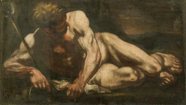 Francesco Solimena — Umkreis Allegorie eines Flusses