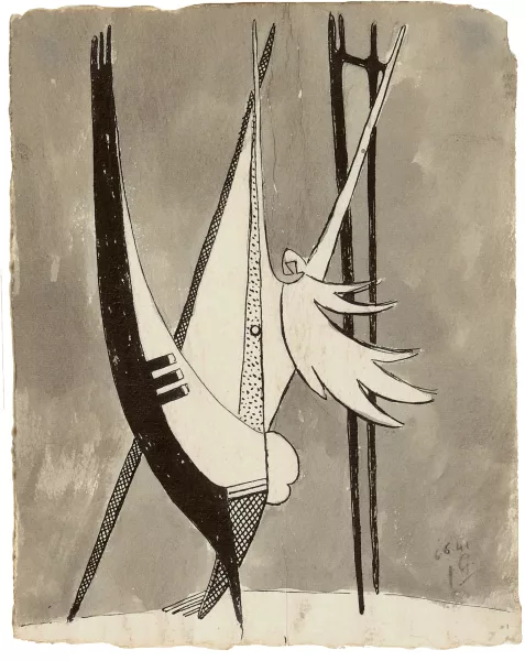 Julio González — Homme volant, 1941