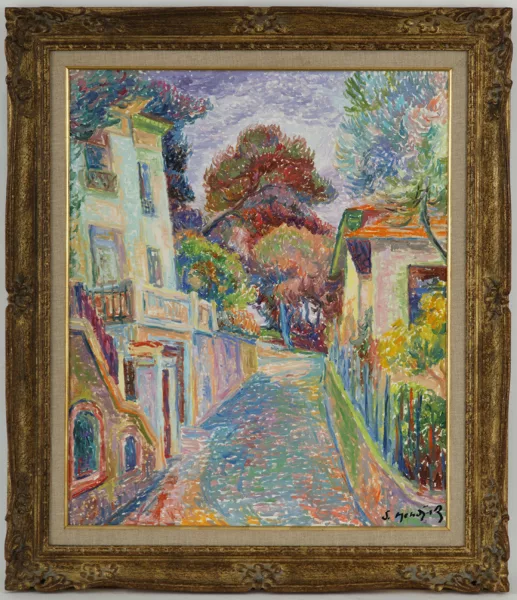 Serge Mendjisky — Serge Mendjisky (1929), \\Le chemin de la Pinède à