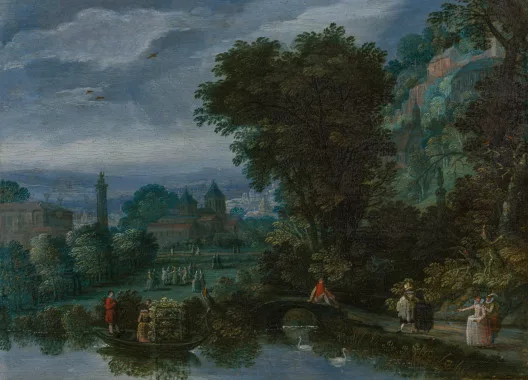Adriaen van Stalbemt — Leben am Fluss