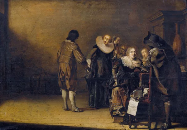 Pieter Codde — "L′entr′acte".