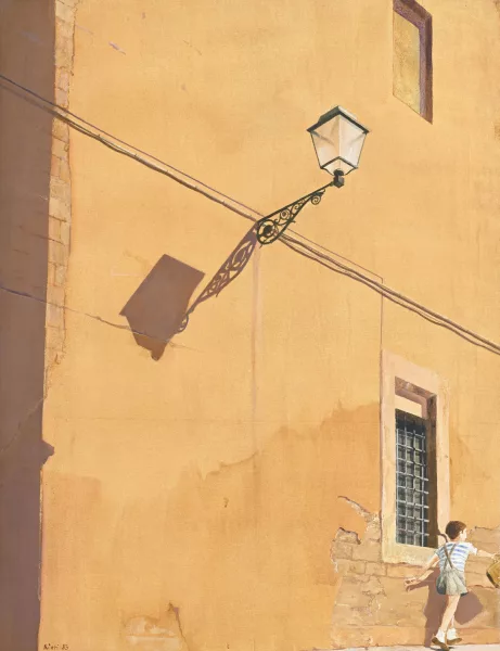 Fabio Rieti — "Retour de l'école à Florence",