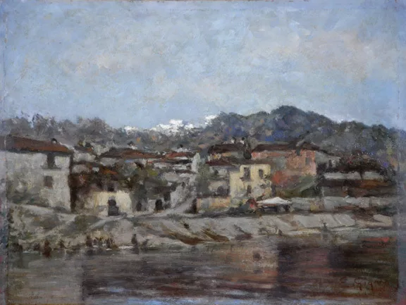 Eugenio Gignous — Feriolo - lac Majeur, 1901