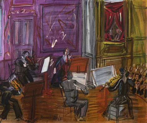Raoul Dufy — Le Quintette