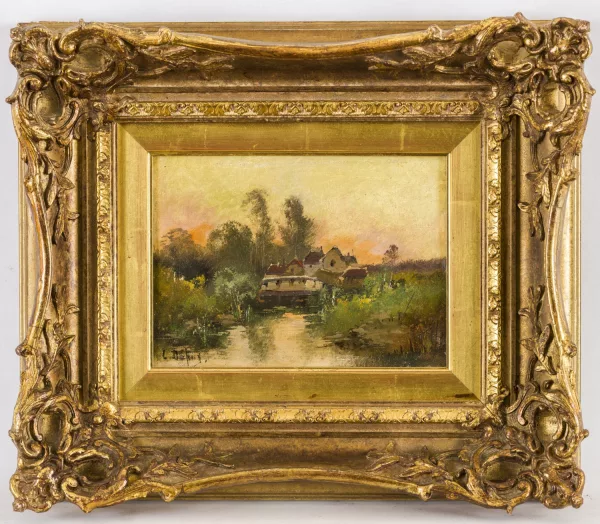 Eugène Galien — Paesaggio con stagno