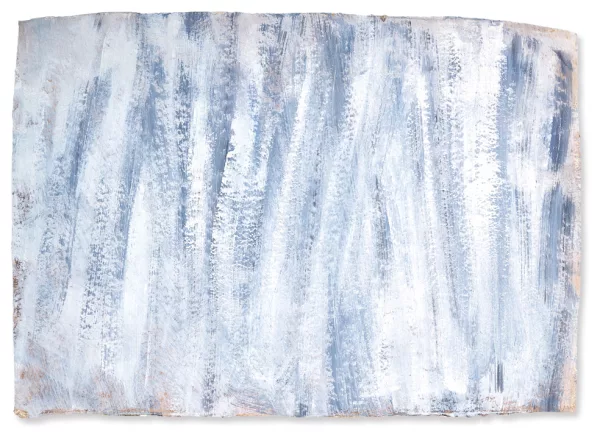 Raimund Girke — Ohne Titel, aus "Monferrato-Serie" (Castel Burio), 1989
