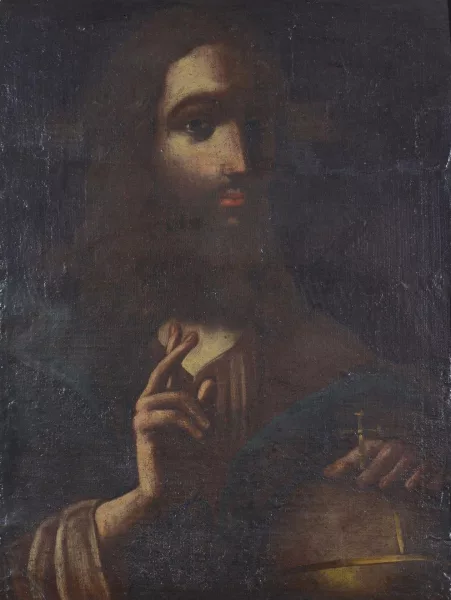 Jakob Ernst Thomann von Hagelstein — Suiveur de Jakob Ernst Thomann von Hagelstein — Le Christ Panthocrator