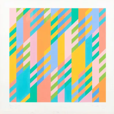 Bridget Riley — Basic Study June 26, 1987
