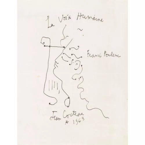 Jean Cocteau — Die menschliche Stimme