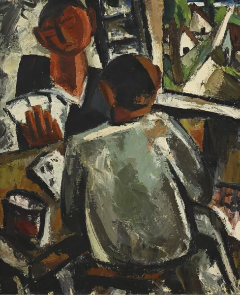 Georges Hillaireau — Les joueurs de cartes